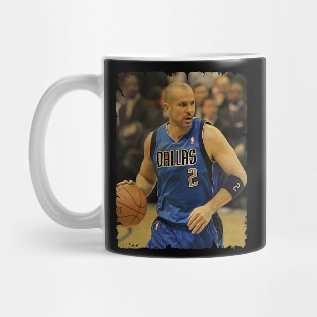 Jason Kidd - Vintage Design Of Basketball by JULIAN AKBAR PROJECT